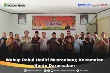 Wabup Poti Hadiri Musrenbang Kunto