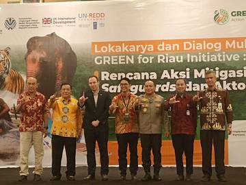Pemprov Riau Berkomitmen Reforestasi 1000 Hektare Lahan