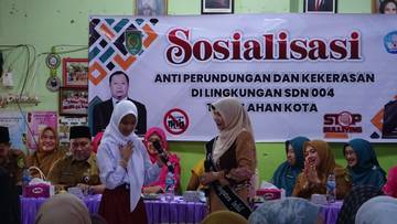 Bunda PAUD Inhil Ajak Siswa Cegah Perundungan