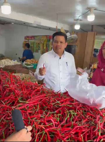 Cek Harga Sembako, RPB Pantau Pasar Selasa Panam