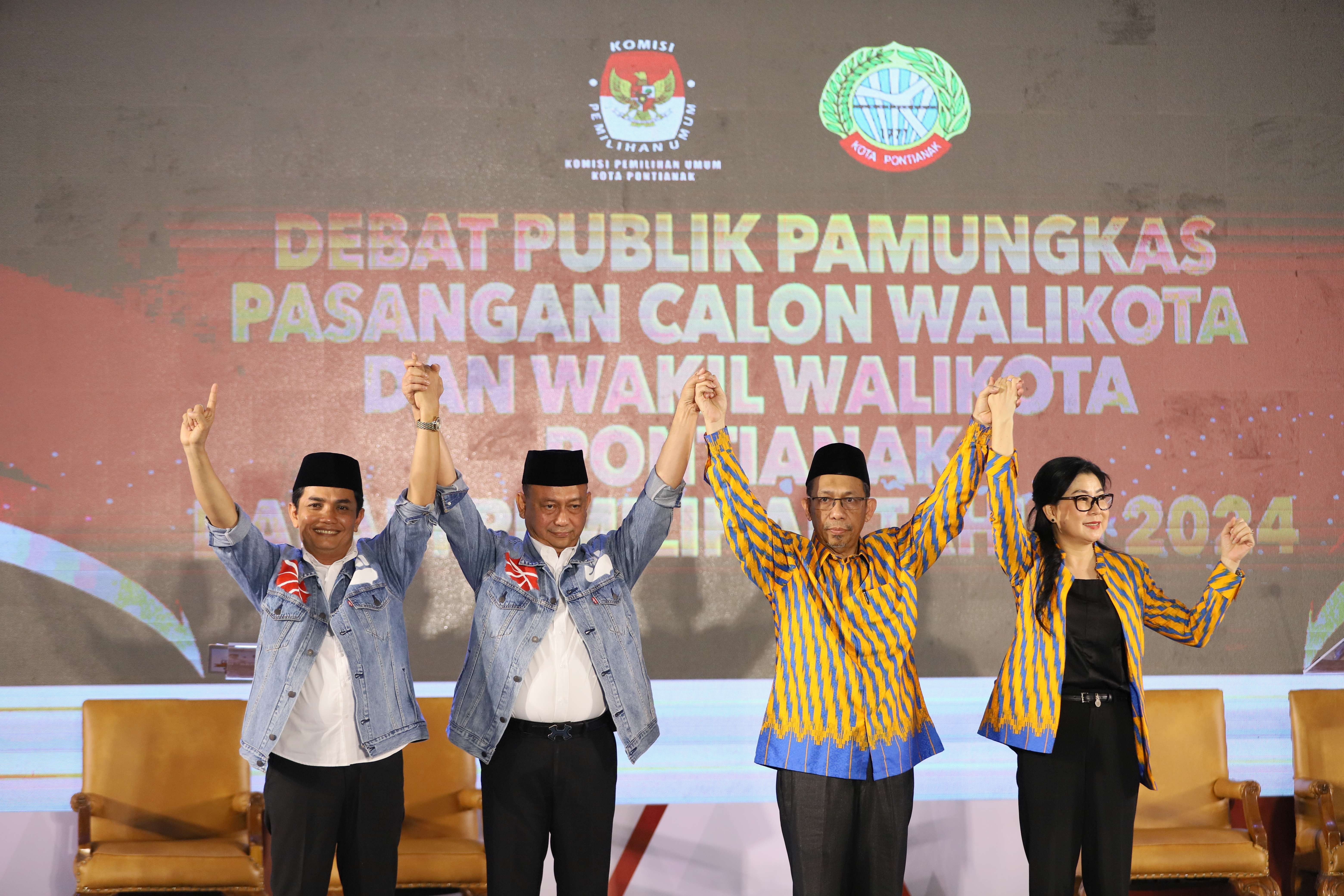 Debat Pamungkas Pilkada Pontianak 2024, Referensi Bagi Pemilih - RRI.co.id