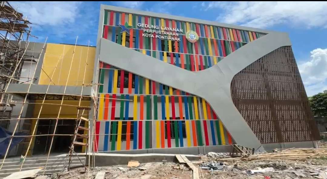 Pembangunan Gedung Perpustakaan Pontianak Telan Rp9,6 Miliar - RRI.co.id