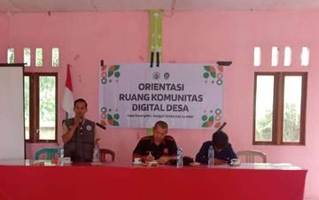 Ruang Komunitas Digital Desa Resmi Diluncurkan Desa Tonang