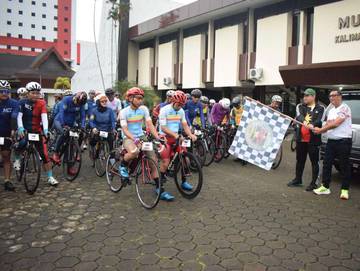 Peserta BCBCT Tempuh Rute Lintas Negara 810 km