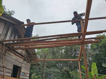 Prajurit TMMD Sulap Rumah Warga Tak Layak Huni