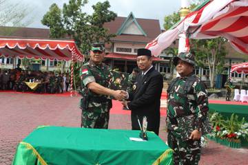 Pangdam Tanjungpura Tutup TMMD Kodim 1014/Pbn di Sukamara