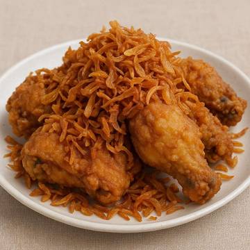 Ayam Goreng Bawang, Menu Sederhana Bikin Lidah Ketagihan