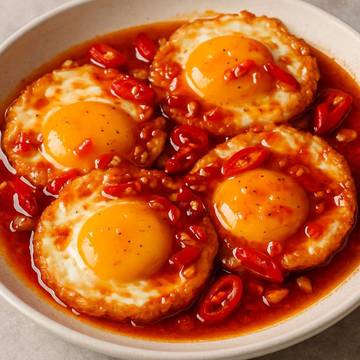 Resep Simpel Telur Ceplok Pedas Manis