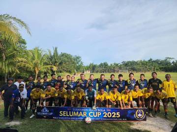 Figo Buka Turnamen Selumar Cup Seri III 2025 Sambas 