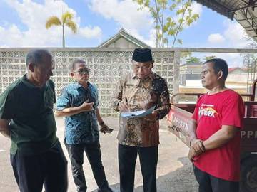 Pantau Kesiapan Asrama Haji Pontianak Sambut Kedatangan Jemaah 