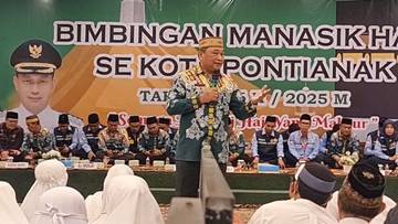 Kakanwil Kemenag Kalbar Beri Arahan JCH Kota Pontianak