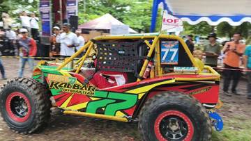 Ketua IOF Kalbar Unjuk Gigi di Reuni Offroader