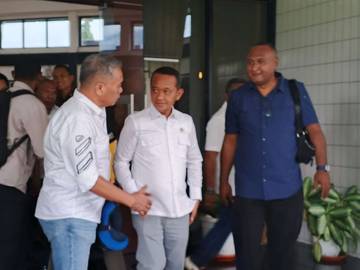 Kunker Menteri ESDM, Kopasgat Supadio Amankan Bandara Sentani