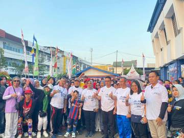 RRI Pontianak Gelar Jalan Sehat Sediakan Hadiah Menarik