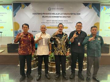 Asistensi Produksi Layanan Digital dan Hilirisasi Komoditas Kratom