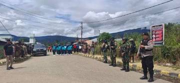 Bersama Kopasgat, Semangat Kemerdekaan Menggelora di Dogiyai