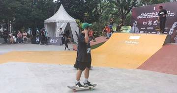 Para Pemain Skateboard Kalbar Ikuti Kejurda Independence Day 