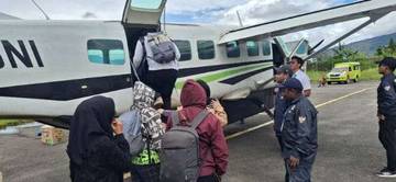 Satgas Korpasgat Supadio Jaga Keamanan Bandara Moanemani
