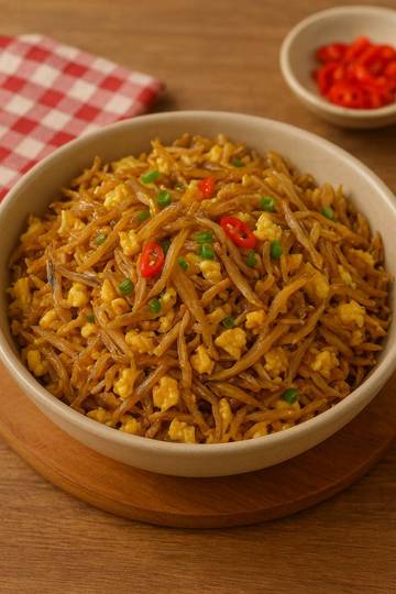 Oseng Teri Telur Bawang, Lauk Sederhana Rasa Gurih