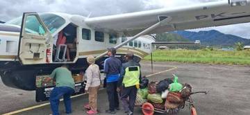 Korpasgat Dukung Kelancaran Penerbangan Bandara Moenamani, Papua Tengah