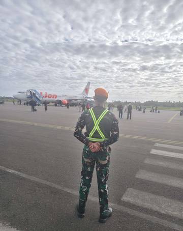 Satgas Korpasgat Amanan Kunker Wapres ke Papua Selatan