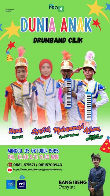 Disiplin, Keberanian, dan Mental Juara Tumbuh Bersama Drumband.
