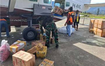 Satgas Korpasgat Supadio Dukung Operasional Bandara Distrik Ilaga