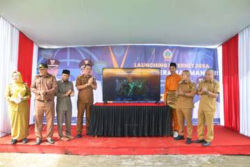 Sekda Kayong Utara Resmi Luncurkan Program Internet Desa
