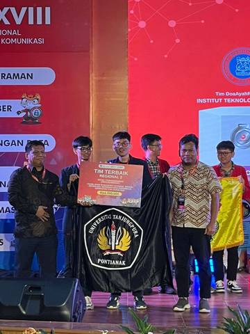 Tim Universitas Tanjungpura Terbaik GEMASTIK XVIII 2025