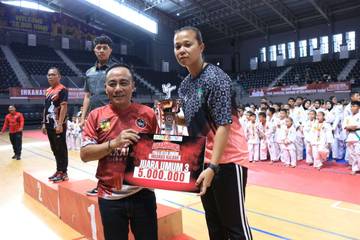 Wagub Krisantus Tutup Kejurda Inkanas, Pontianak Juara Umum 