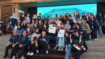BBC Indonesia Ungkap Proses Jurnalistik kepada Mahasiswa Untan