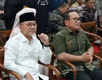 Sujiwo Diskusi dengan Menko Pangan terkait Percepatan Pembangunan 