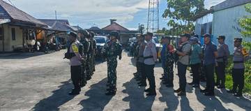 Satgas Korpasgat-Apkam di Distrik Nduga Patroli Bersama