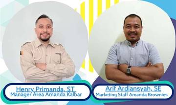 Amanda Brownies Perluas Varian dengan Pisang Bolen