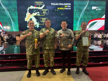 Kodim 1205/Sintang Juara I Kasad Award Kampung Pancasila 