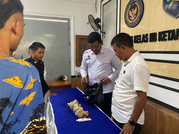 Kakanwil Ditjenpas Kalbar Apresiasi Petugas Gagalkan Penyelundupan Sabu