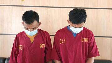 Dua Pelaku Pencurian di 13 TKP Ditangkap
