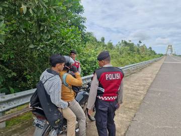 Kasat Samapta Polres Ketapang Pimpin Patroli Perintis Presisi 