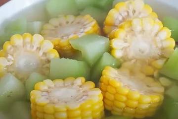 Sayur Bening Labu Siam Jagung Manis