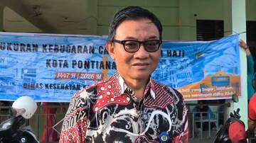 Jemaah Haji Jalani Tes Kebugaran