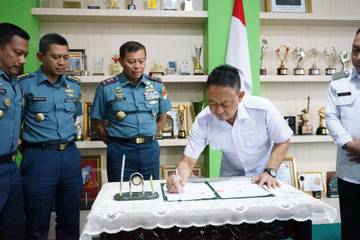 Perpanjang Kerja Sama Lahan untuk Rumkital TNI AL