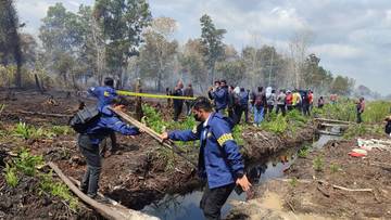 Karhutla Kubu Raya, Polisi Tegas Proses Pelaku