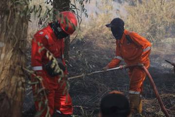 BPBD Pontianak Duga Sejumlah Lahan Sengaja Dibakar
