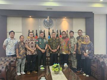 Kodam Tanjungpura Perkuat Sinergi Keamanan dengan Antam