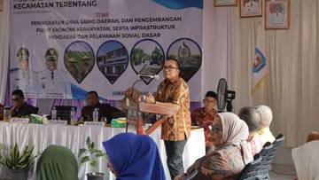 Terentang Jadi Penutup Musrenbang Sembilan Kecamatan