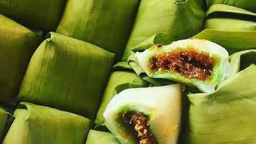 Kue Tradisional Doko-Doko Pandan Hijau