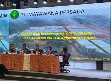 PT Mayawana Persada Menjadi Narasumber Diskusi Program RBP-REDD+GCF