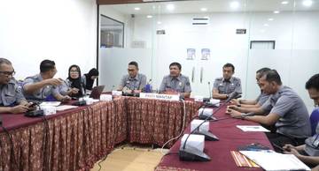 Kemenkum Kalbar Gelar Rapat Proyeksi Penyerapan Anggaran