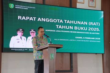 Bupati Buka RAT Tahunan Koperasi Pegawai Bengkayang Sejahtera