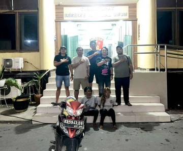 Polda Kalbar Tangkap Pelaku Pencurian Motor di Beting